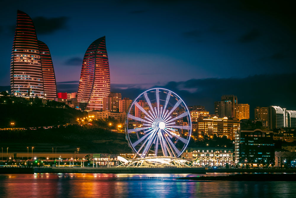 حجز طيران من الدمام إلى باكو