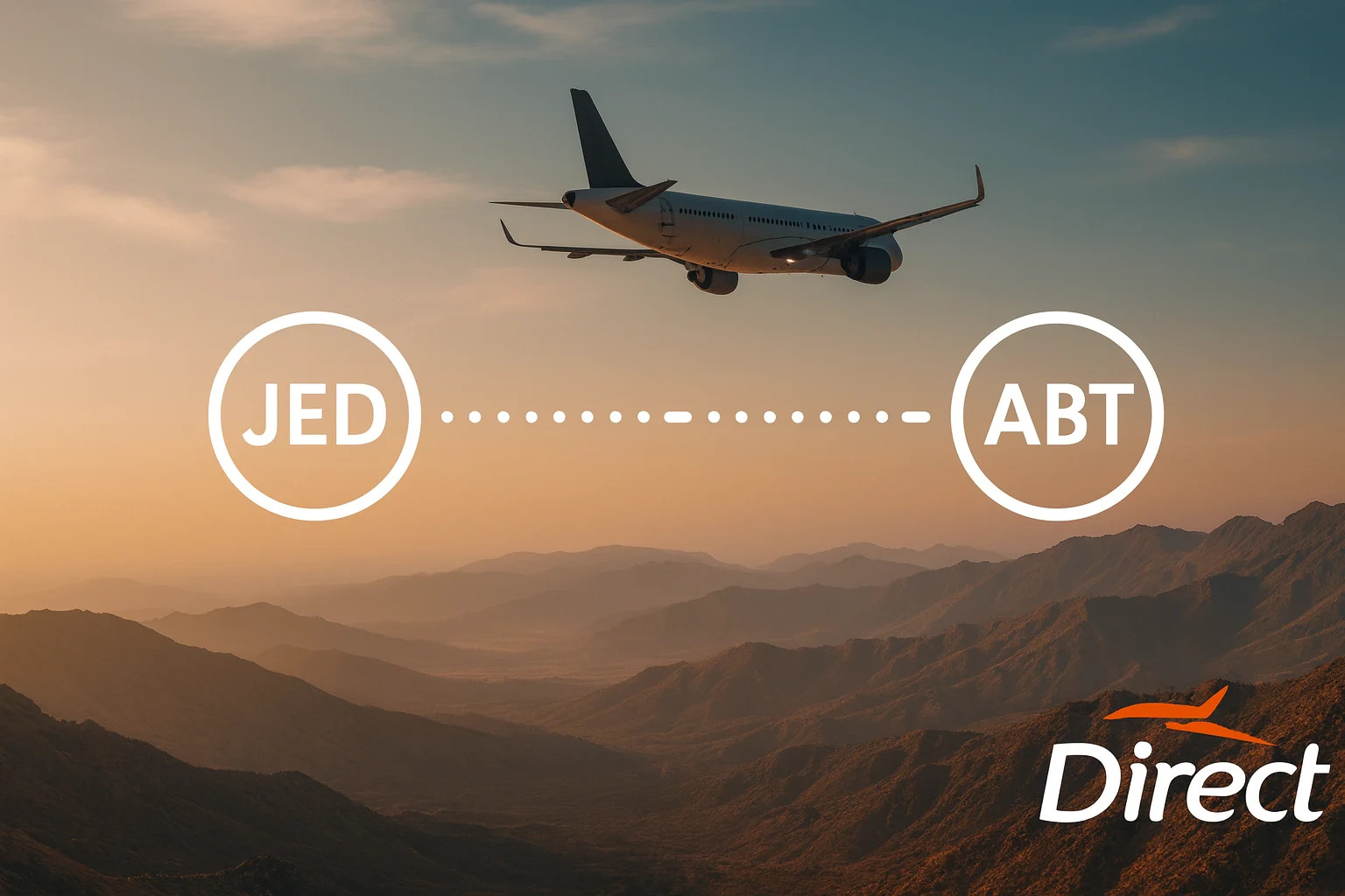 حجز طيران من جدة إلى الباحة