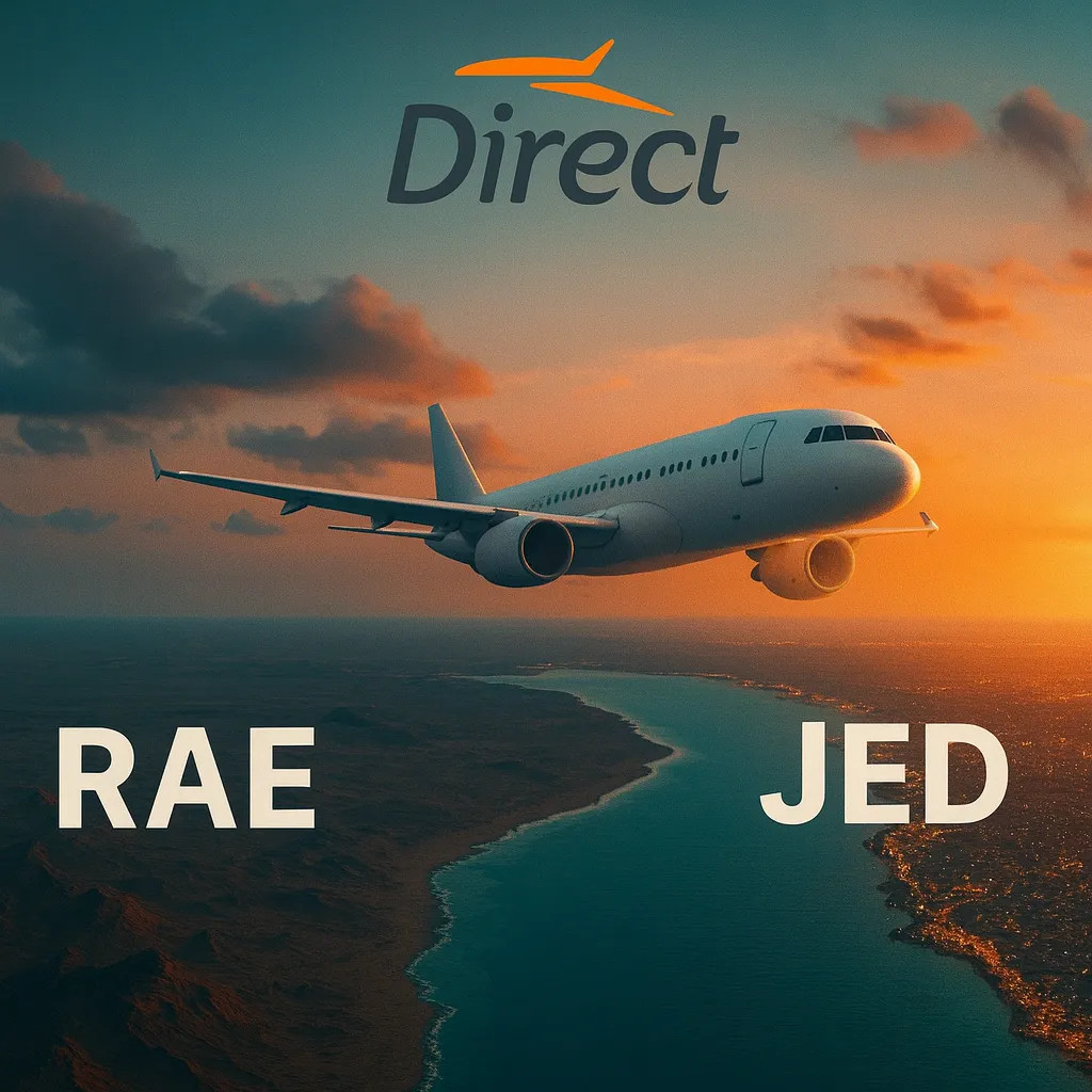 حجز طيران من عرعر إلى جدة