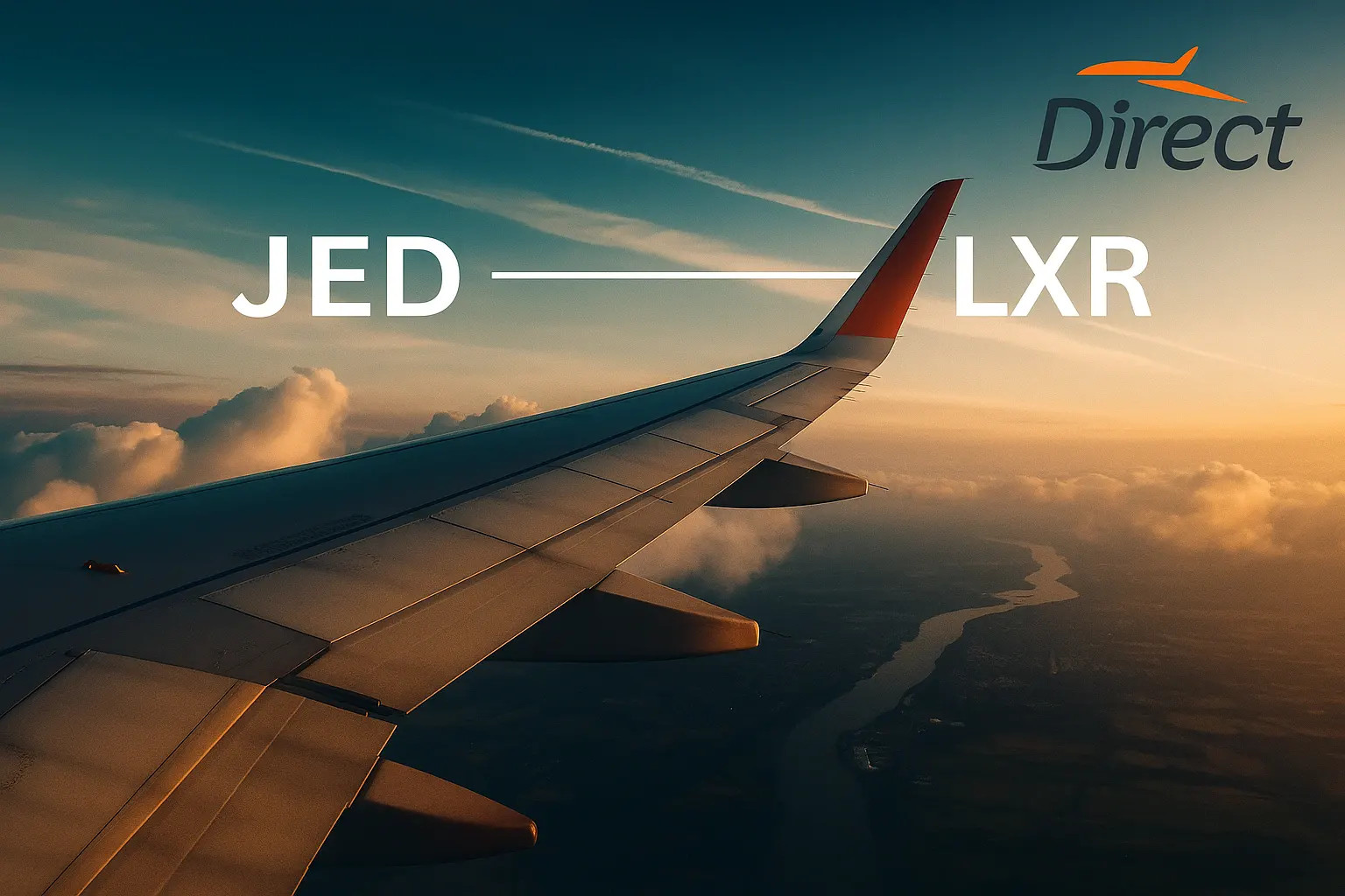 حجز طيران من جدة إلى الاقصر