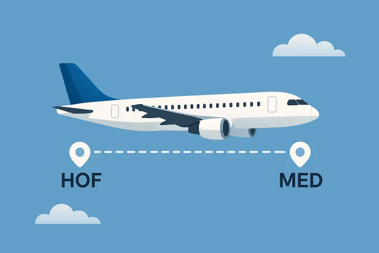 حجز طيران من الاحساء إلى المدينة المنورة