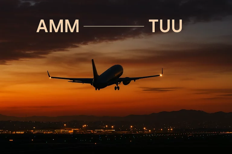 حجز طيران من عمان إلى تبوك